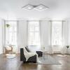 PAUL NEUHAUS LED stropní svítidlo v barvě oceli moderní design s funkcí stmívání a dálkovým ovladačem 2700-5000K