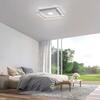 PAUL NEUHAUS, Q-AMIRA, LED stropní svítidlo, barva ocel, stmívatelné, Smart Home ZigBee 3000-5000K