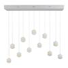 JUST LIGHT Kolekce Schöner Wohnen LED závěsné svítidlo LINI, bílá, 11-ramenné, stmívatelné, krokově stmívatelné 3000K