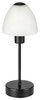 Rabalux stolní lampa Lydia E14 1x MAX 40W matná černá DIM 2296