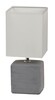 Rabalux stolní lampa Orlando E14 1x MAX 40W šedá 4458