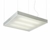 RENDL STRUCTURAL 55X55 závěsná česaný hliník 230V 2G11 3x36W R10095