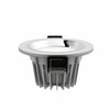 RENDL OXA 9 zápustná bílá chrom 230V/350mA LED 5x1W 3000K R10275