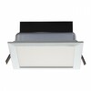 RENDL SEEYOU 15 čtvercová zápustná bílá 230V/350mA LED 16W 3000K R10300