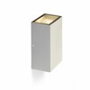 VÝPRODEJ VZORKU RENDL DIXIE 10X16 nástěnná stříbrnošedá 230V/350mA LED 2x5W 92° IP54 3000K R10354