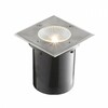 RENDL RIZZ SQ 105 nerez 230V LED 3W 96° IP65 3000K R10436