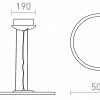 RENDL MONETA závěsná bílá 230V LED 36W 3000K R10581