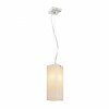 RENDL LUCIA 30X10 závěsná satinované sklo/chrom 230V E27 42W R10627