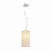 RENDL LUCIA 30X10 závěsná satinované sklo/chrom 230V E27 42W R10627