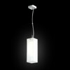 RENDL LUCIA 30X10 závěsná satinované sklo/chrom 230V E27 42W R10627