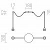 RENDL KOMBIX 2 závěsná sada BZ+ČK+CHO 230V E27 2x28W R11778