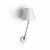 RENDL SILENCE nástěnná bílá chrom 230V E27 42W R11975
