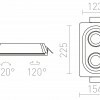 RENDL DINGO GU10 II náklopná sádrová 230V GU10 2x35W R12037