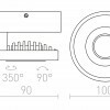 RENDL DIGA I bílá/antracitová 230V LED 5W 3000K R12079