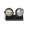 RENDL KELLY LED II nástěnná černá 230V LED 2x12W 24° 3000K R12335