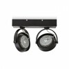 RENDL KELLY LED II nástěnná černá 230V LED 2x12W 24° 3000K R12335