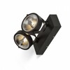RENDL KELLY LED II nástěnná černá 230V LED 2x12W 24° 3000K R12335
