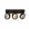 RENDL KELLY LED III nástěnná černá 230V LED 3x12W 24° 3000K R12337