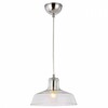 RENDL DORA závěsná čiré sklo/chrom 230V E27 28W R12417