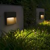 RENDL AQILA SQ nástěnná antracitová 230V LED 6W IP54 3000K R12544