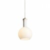 RENDL PULIRE RD závěsná opálové sklo/dřevo/chrom 230V E14 28W R12664