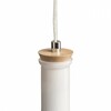 RENDL PULIRE RD závěsná opálové sklo/dřevo/chrom 230V E14 28W R12664