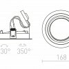 RENDL PASADENA G53 R I bílá 12V G53 50W R12697