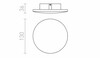 RENDL ATLANTA 13 přisazená bílá 230V LED 6W IP54 3000K R12825