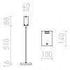 RENDL FRISCO T stolní černá 230V LED 4.2W 120° 3000K R12940