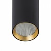 RENDL MAVRO závěsná černá/zlatá 230V LED 12W 38° 3000K R12992