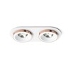 RENDL SHARM R II zápustná bílá měď 230V LED 2x10W 24° 3000K R13240