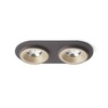 RENDL SHARM R II zápustná perleťová zlatá/hnědá 230V LED 2x10W 24° 3000K R13241