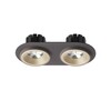 RENDL SHARM R II zápustná perleťová zlatá/hnědá 230V LED 2x10W 24° 3000K R13241