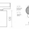 RENDL FORZA pro tříokr. lištu bílá 230V LED GU10 10W R13352