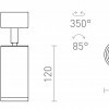 RENDL BELENOS stropní bílá 230V LED GU10 9W R13363