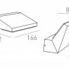 RENDL TWIST nástěnná bílá 230V LED 13W IP65 3000K R13615