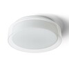 RENDL VENICE LED 30 stropní čiré sklo/opálové sklo/chrom 230V LED 12W IP44 3000K R13685