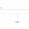 RENDL FLATLINE 60 pro tříokr. lištu bílá 230V LED 20W 90° 3000K R13731