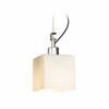 RENDL DADOS NEW závěsná opálové sklo/chrom 230V E27 28W R13821