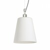 RENDL BABU NEW 22 závěsná opálové sklo/chrom 230V E27 53W R13827