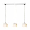 RENDL DADOS III 60 závěsná opálové sklo/chrom 230V E27 3x11W R14020