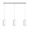 RENDL LIZ III 80 závěsná opálové sklo/chrom 230V E27 3x11W R14028