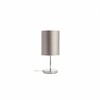 RENDL NYC/RON 15/20 stolní Monaco holubí šeď/stříbrné PVC/nikl 230V E27 7W R14058