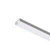 RENDL LED PROFILE G přisazený 1m bílá matný akryl/hliník  R14086