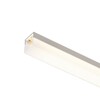 RENDL LED PROFILE H přisazený 1m bílá matný akryl/hliník  R14089