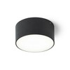 RENDL LARISA OUT 12 přisazená černá 230V LED 10W IP65 3000K/4000K/5700K R14124