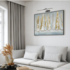 RENDL FRIDA LED nástěnná lampa, nad obraz matná černá R14152