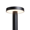 RENDL GEVALIA 20 lampa na bodci černá matný akryl 230V LED LED 5W IP65 3000K R14194