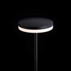 RENDL SEMPLICE 80 stojanová lampa / na bodci černá matný akryl 230V LED 12W IP54 3000K R14195