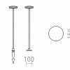 RENDL SEMPLICE 80 stojanová lampa / na bodci černá matný akryl 230V LED 12W IP54 3000K R14195